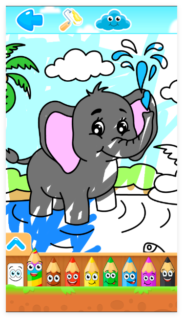 宝宝汪汪队学画画游戏