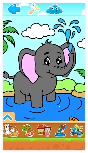 宝宝汪汪队学画画游戏