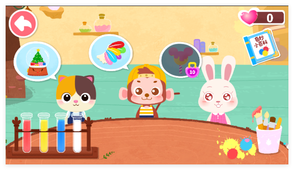 奇妙手工调色游戏