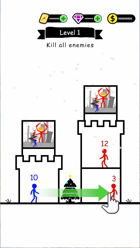 火柴人英雄塔防最新版