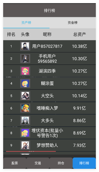 真实炒股模拟器手游