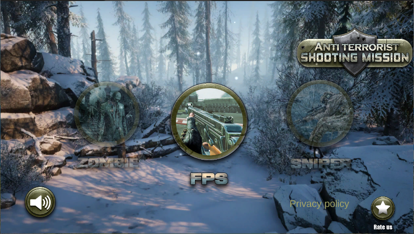 山地狙击手射击战争