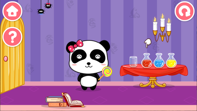 宝宝巴士宝宝调色屋游戏