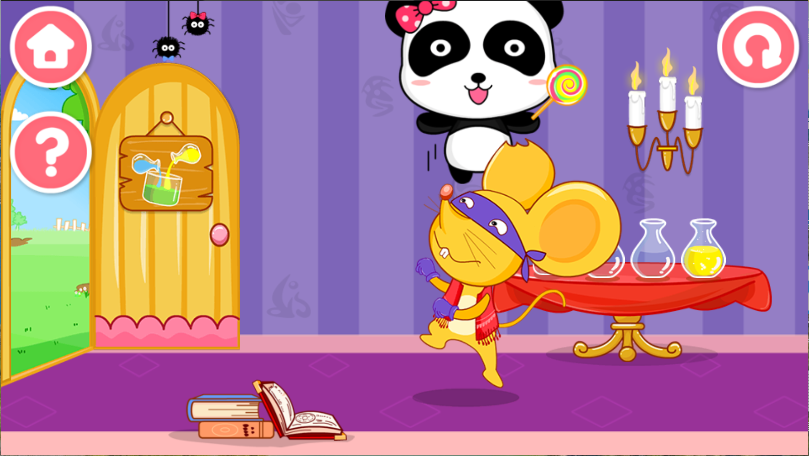 宝宝巴士宝宝调色屋游戏