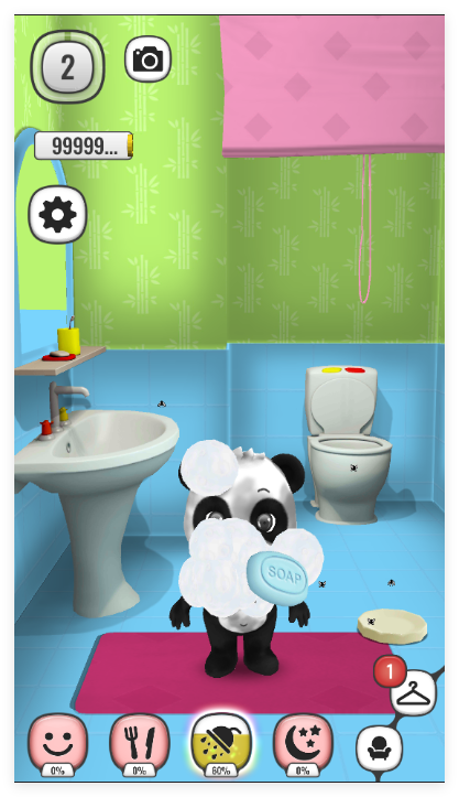 我的会说话的熊猫