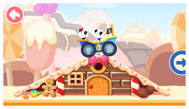 宝宝巴士宝宝开车大游戏