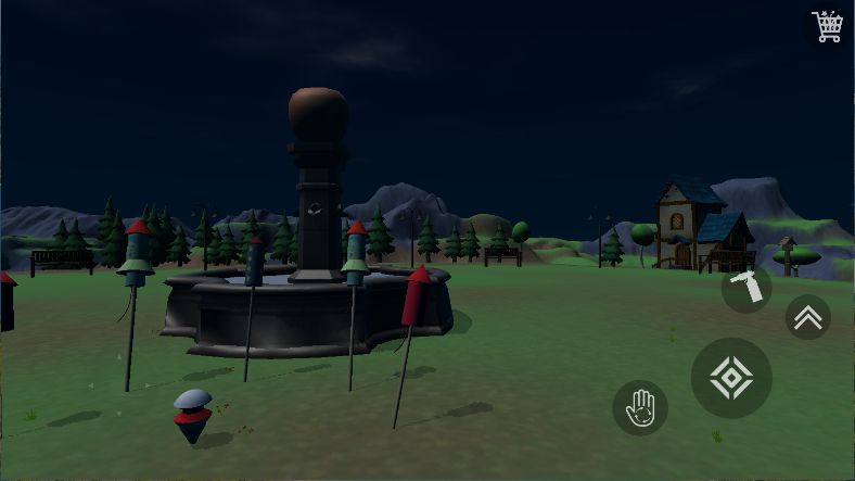 烟花放射模拟器