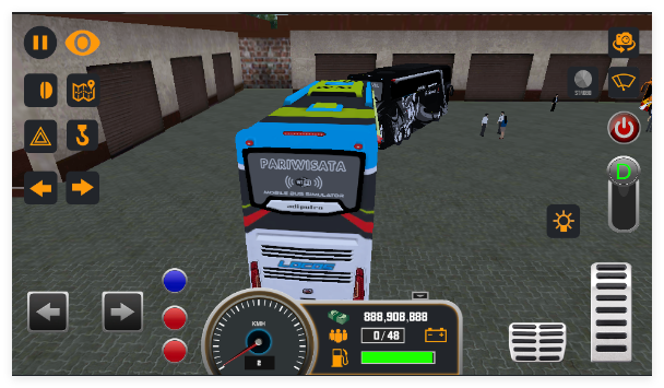 移动巴士模拟器