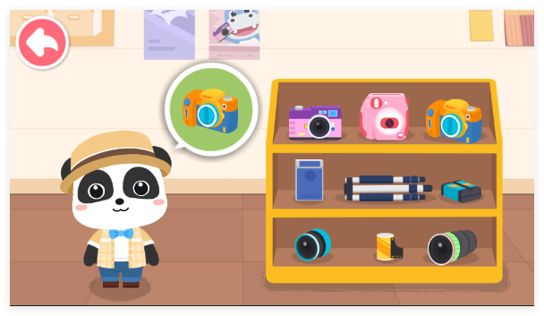 宝宝巴士摩登照相馆游戏