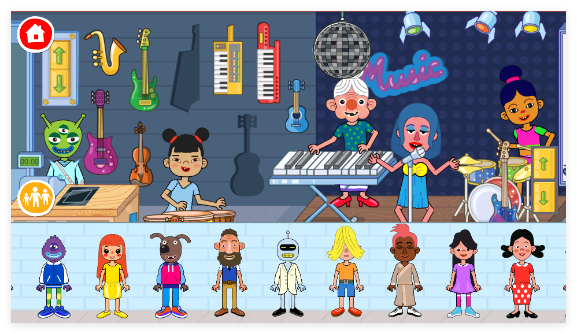 樱花小镇学校小游戏