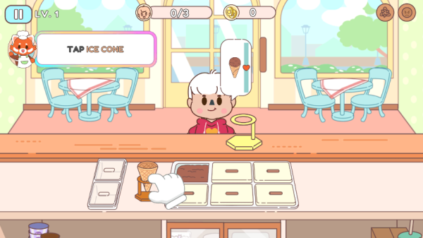 冰淇淋咖啡馆游戏