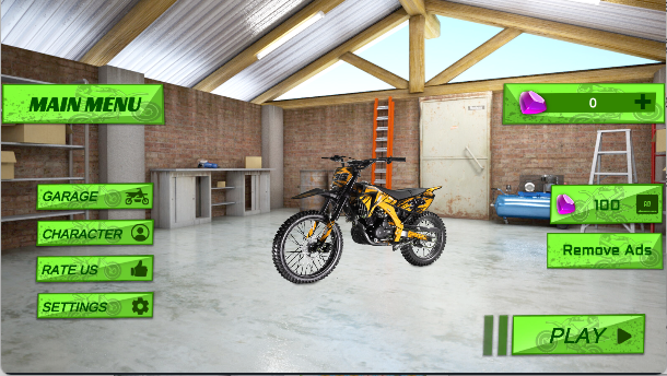 越野摩托模拟驾驶