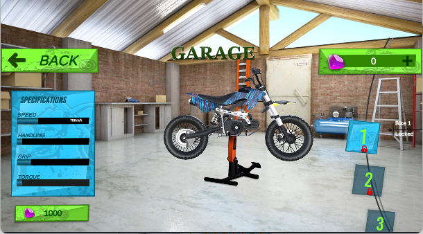 越野摩托模拟驾驶