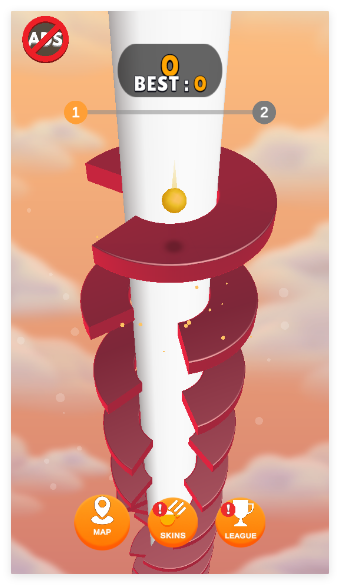 Helix Jump螺旋跳跃皮肤解锁