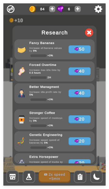 Banana Tycoon香蕉公司空闲猴子大亨