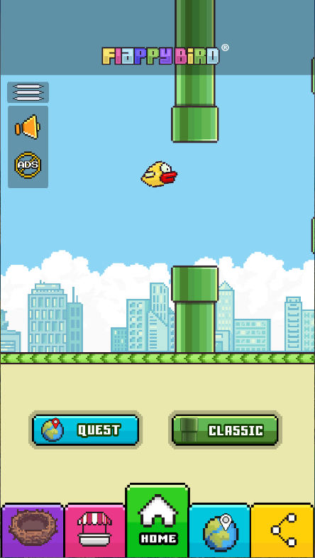 flappybird像素鸟