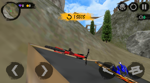 山地自行车速降