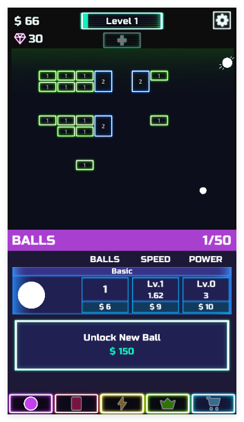 Idle Brick Breaker休闲碎砖乐
