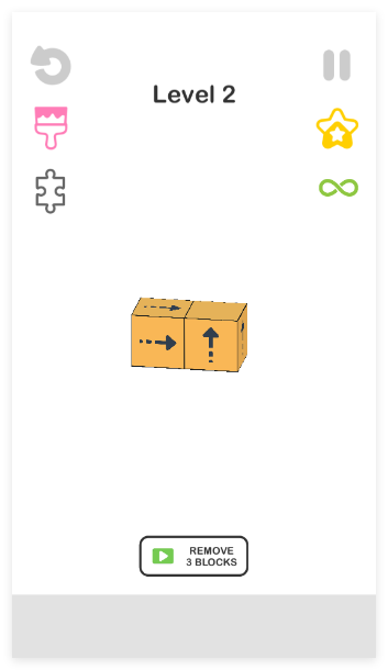 tap master挪动积木