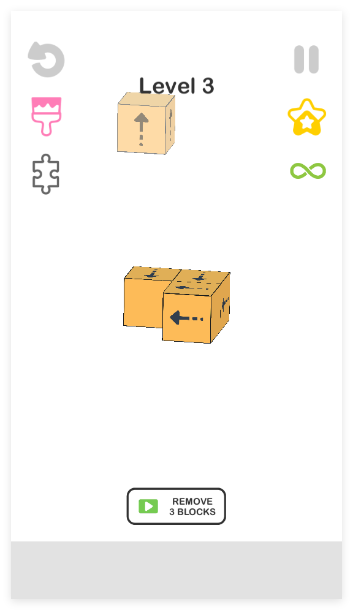 tap master挪动积木