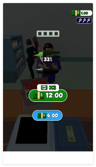 收银员3D游戏