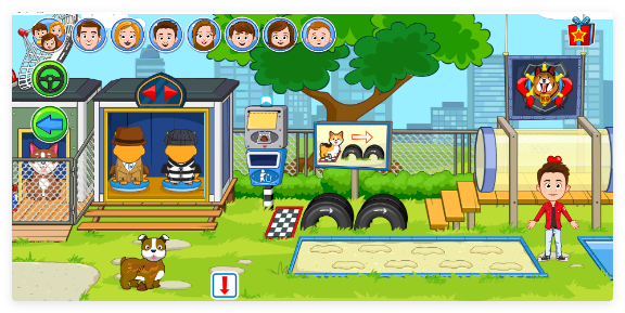 我的小镇警察局游戏