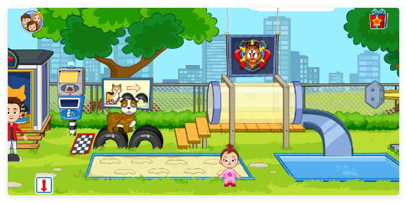 我的小镇警察局游戏