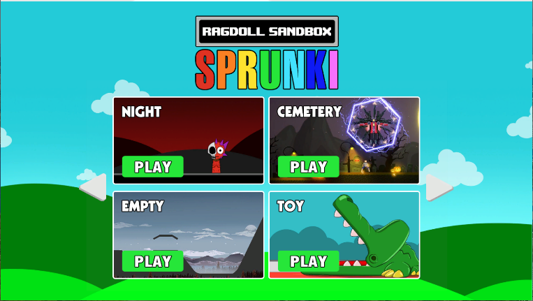 布娃娃Sprunki沙盒