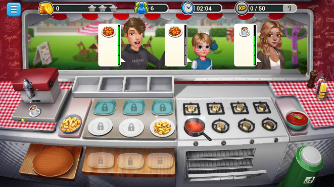 餐车厨师烹饪中文版