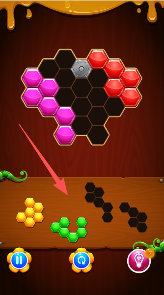 六边形益智消除