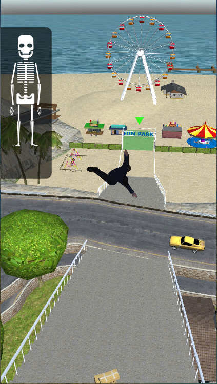 布娃娃摔断骨头