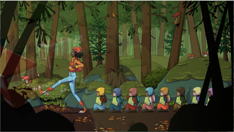 寻找调皮的小孩