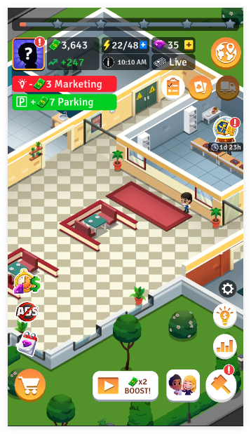 空闲餐厅大亨无限钻石版