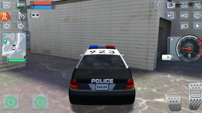 警察驾驶模拟器