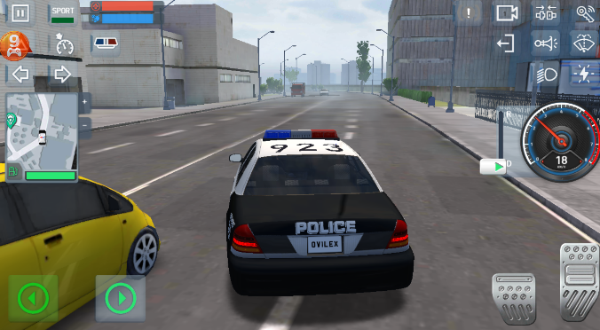 警察驾驶模拟器