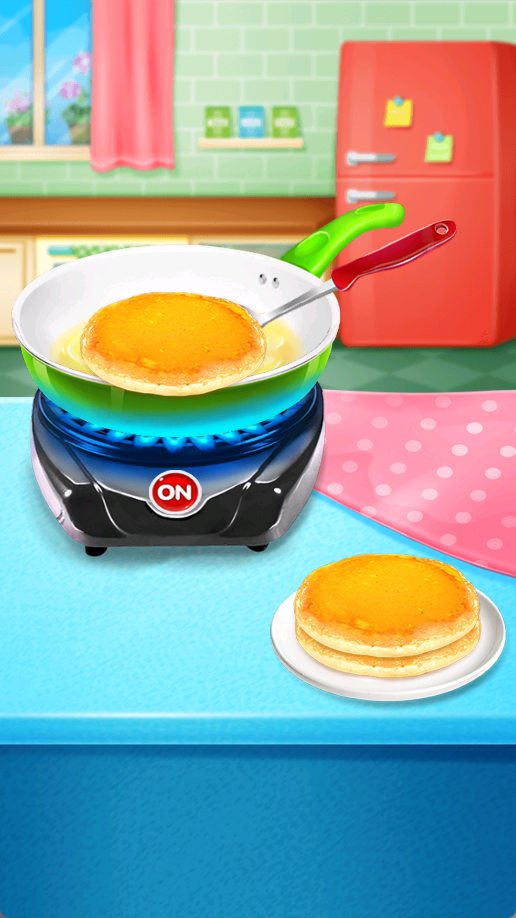 美味彩虹煎饼塔