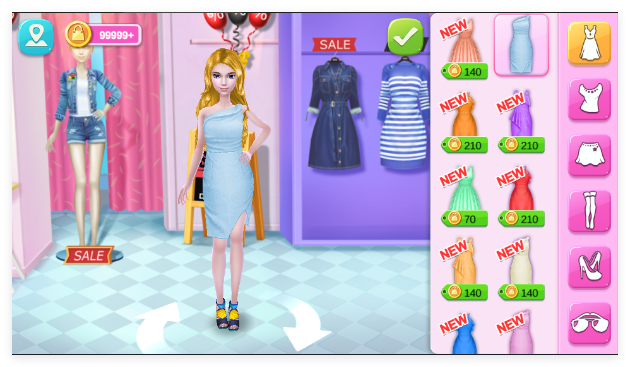 购物女达人游戏