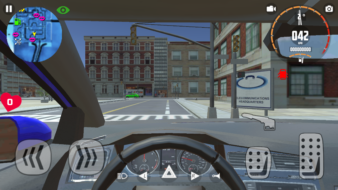 高尔夫汽车模拟