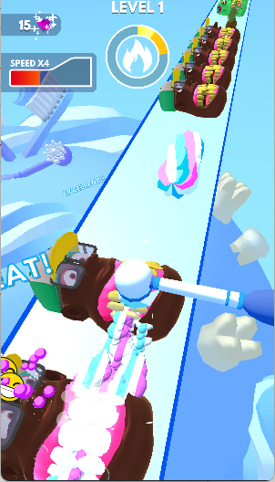 Teeth Runner 刷牙冲冲冲