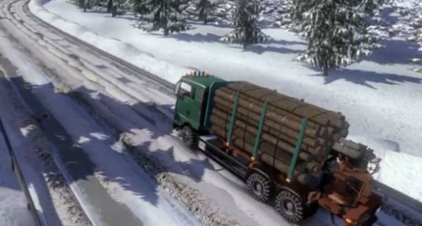 西伯利亚卡车运木材模拟器
