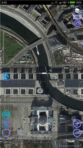 谷歌超清实时卫星地图街景
