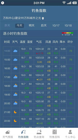 钓鱼天气预报专业版