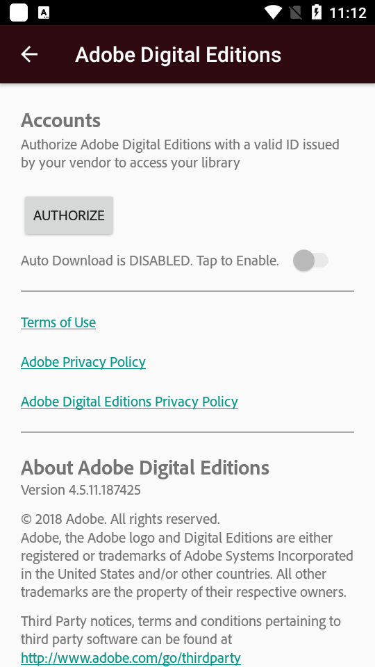 Adobe Digital Editions apk