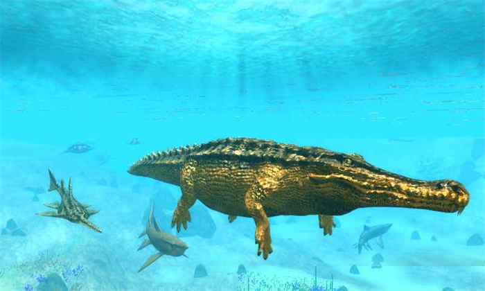 海底巨鳄模拟器