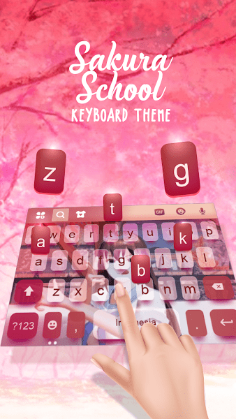 Sakura School Keyboard