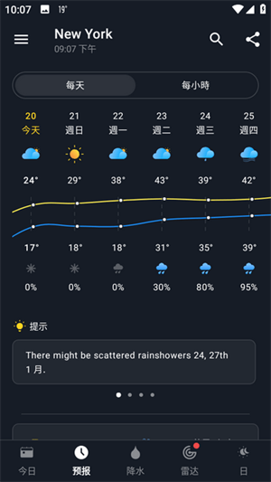 1Weather安卓手机