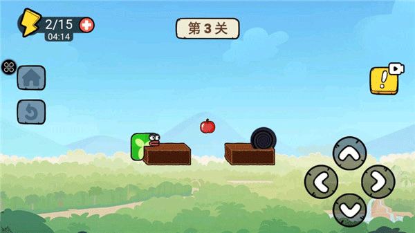 贪吃的苹果蛇游戏