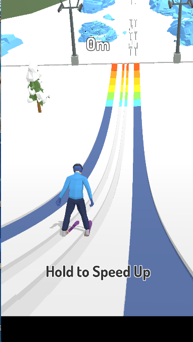 滑雪跳跃