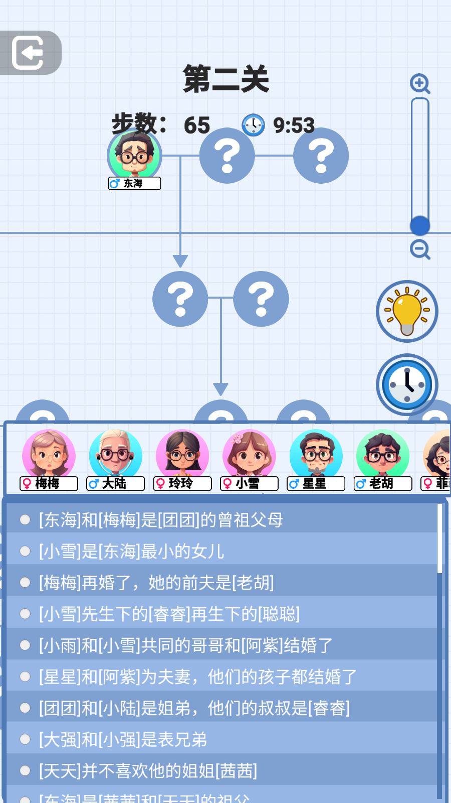族谱模拟器小游戏