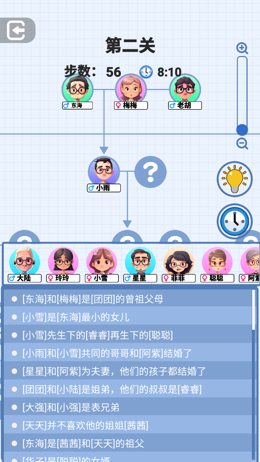 族谱模拟器小游戏